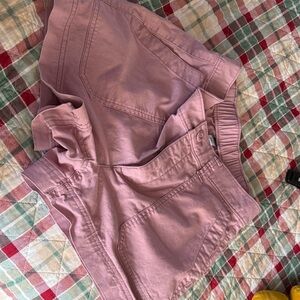 Old Navy Women's Mauve Cargo Shorts